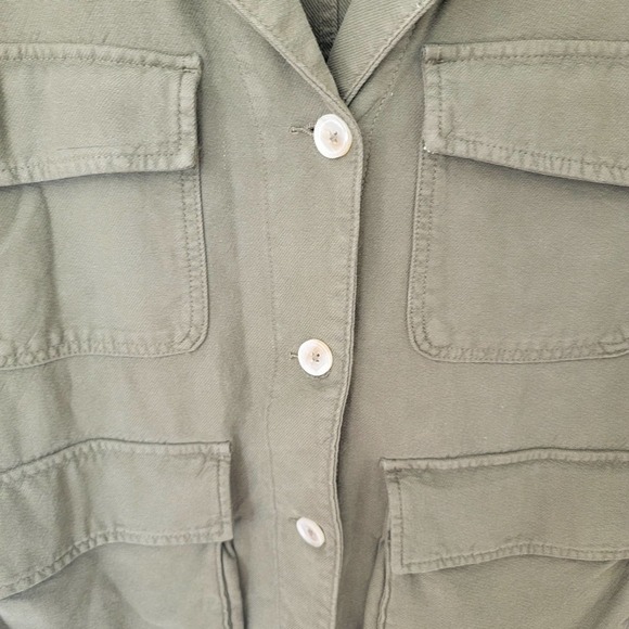 Zara Front Pocket Button Down Jacket - Picture 3 of 8